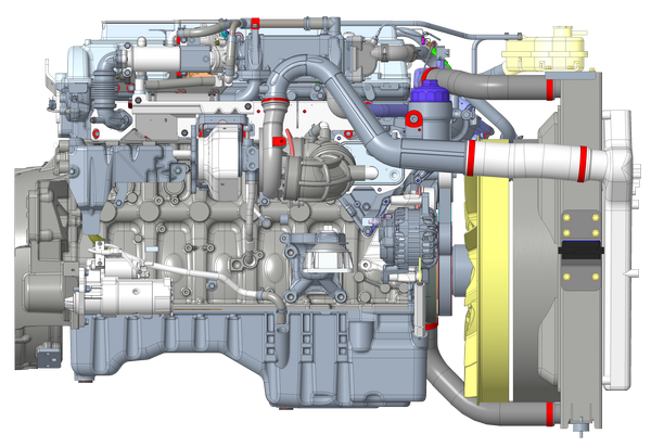 발전기용 가스엔진 패키지