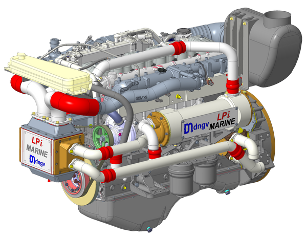 하이브리드 선박 발전기